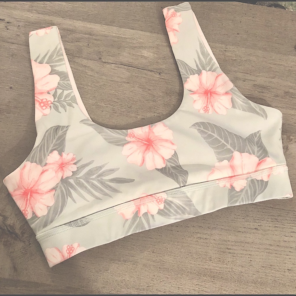 Glyder Tropical Print Splendid Bra
